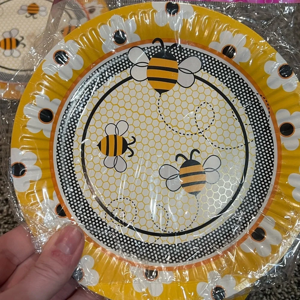Party plates and napkins